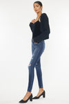 Twyla Mid Rise Super Skinny Jeans - Official Kancan USA