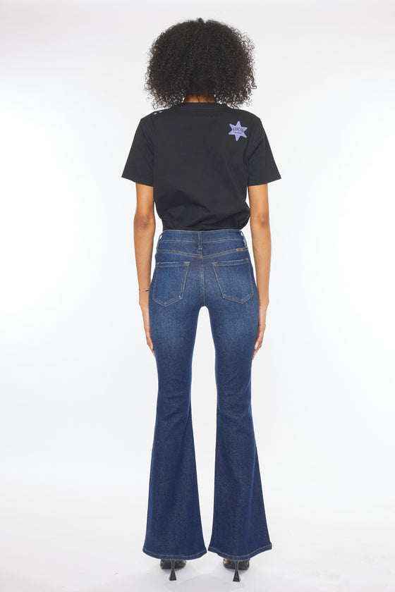 Odie High Rise Flare Jeans - Official Kancan USA