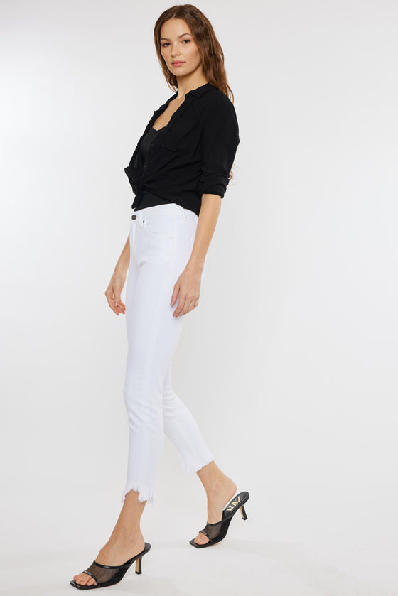 Dayana High Rise Ankle Skinny Jeans - Official Kancan USA