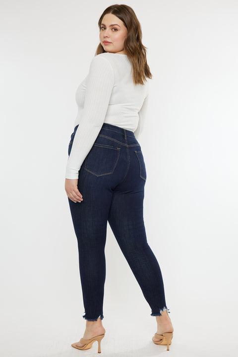 Martha High Rise Super Skinny Jeans (Plus Size) - Official Kancan USA