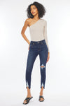 Kendra High Rise Ankle Skinny Jeans - Official Kancan USA