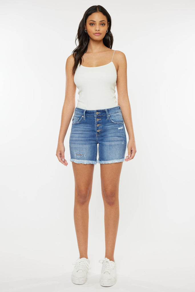 Justine Mid Rise Shorts - Official Kancan USA