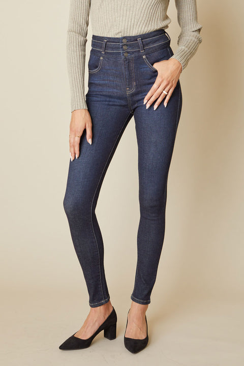 Ellen Ultra High Rise Super Skinny Jeans - Official Kancan USA