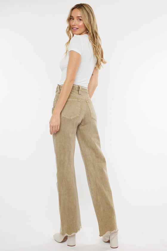 Mikaella Ultra High Rise 90's Flare Jeans - Official Kancan USA