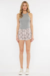 Python High Rise Printed Shorts - Official Kancan USA