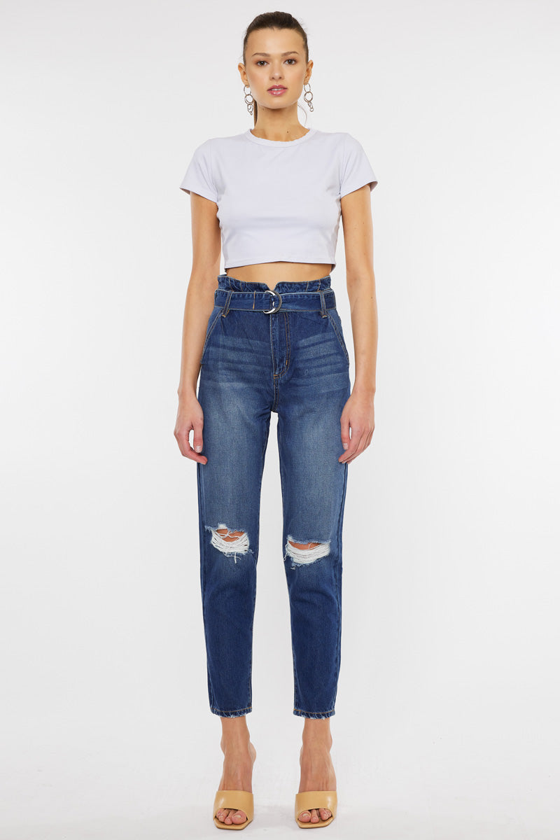 Mom jeans h&m online chile