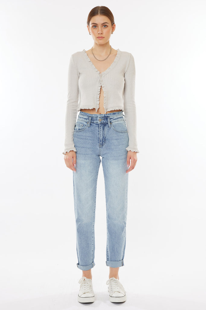 Chantal Ultra High Rise Mom Jeans - Official Kancan USA