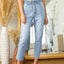 Bronte Ultra High Rise Paperbag Mom Jeans - Official Kancan USA