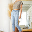 Bronte Ultra High Rise Paperbag Mom Jeans - Official Kancan USA