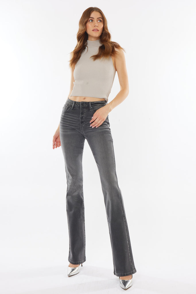 Margaret High Rise Bootcut Jeans - Official Kancan USA