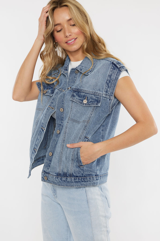 Joey Oversized 80's Vest - Official Kancan USA