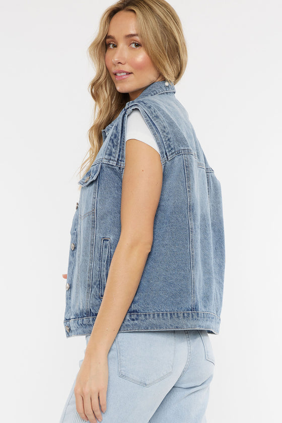 Joey Oversized 80's Vest - Official Kancan USA