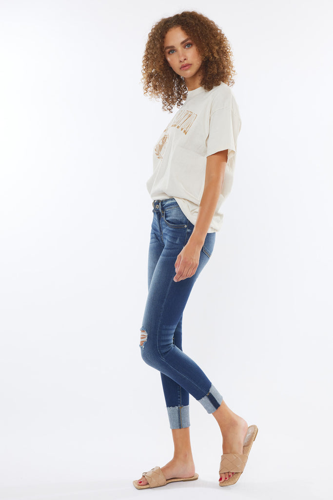 Stella Low Rise Ankle Skinny Jeans - Official Kancan USA