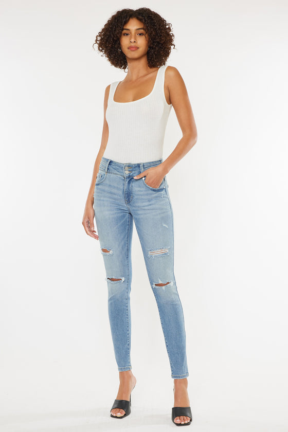 Laura High Rise Super Skinny Jeans - Official Kancan USA