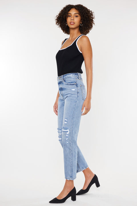 Kiara Ultra High Rise 90's Boyfriend Jeans - Official Kancan USA