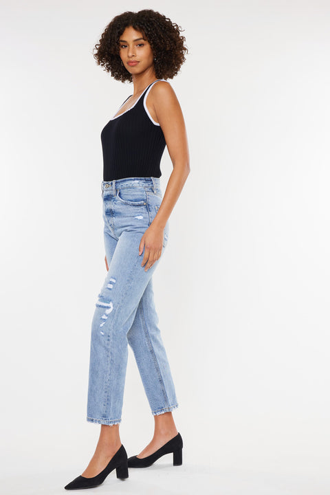 Kiara Ultra High Rise 90's Boyfriend Jeans - Official Kancan USA