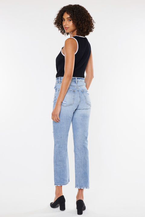 Kiara Ultra High Rise 90's Boyfriend Jeans - Official Kancan USA