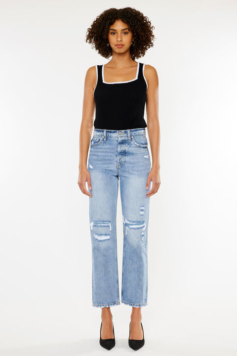 Kiara Ultra High Rise 90's Boyfriend Jeans - Official Kancan USA