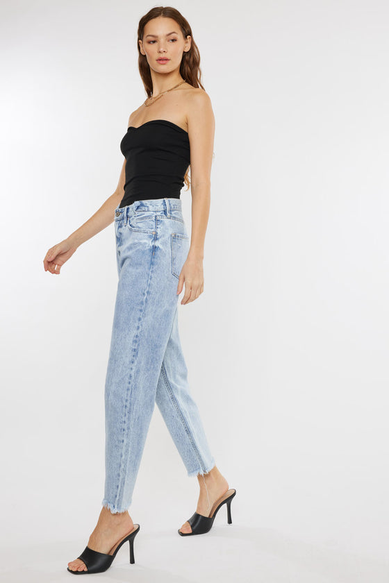 Meadow High Rise Straight Leg Jeans - Official Kancan USA