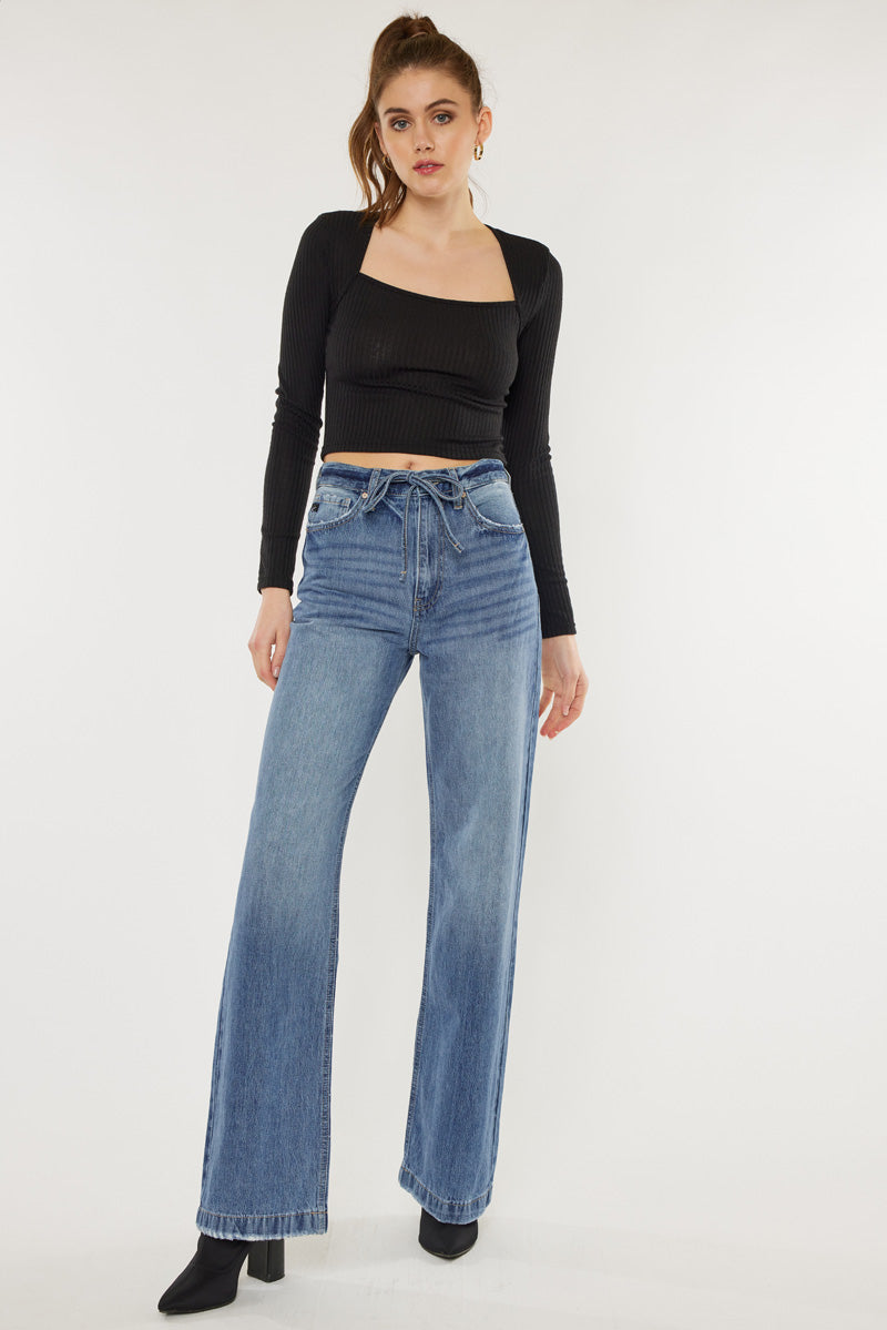 Hilo Ultra High Rise 90's Flare Jeans – Official Kancan USA