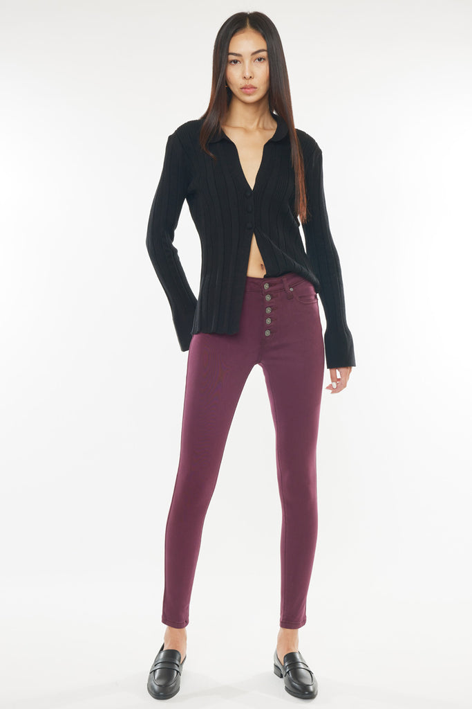 Colleen High Rise Super Skinny Jeans - Official Kancan USA