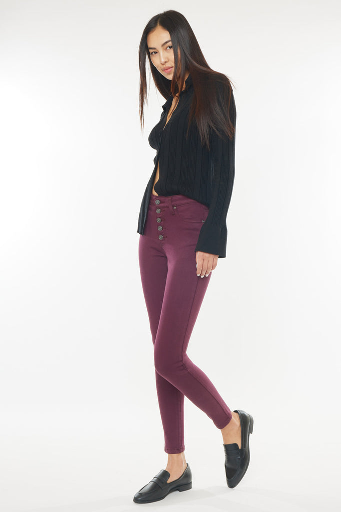 Colleen High Rise Super Skinny Jeans - Official Kancan USA