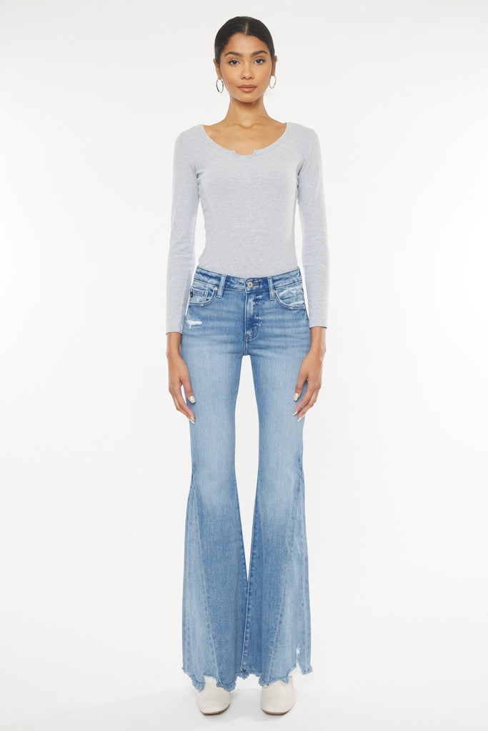 Rosecrans Mid Rise Flare Jeans - Official Kancan USA