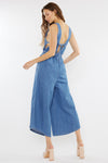 Sandria Cropped Wide Leg Overalls - Official Kancan USA