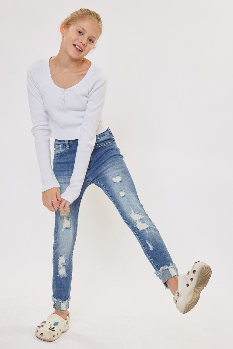 Cole High – Ankle Rise Jeans USA Official Skinny Kancan Kid