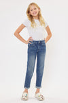 Halo Mid Rise Mini Mom Kid Jeans - Official Kancan USA