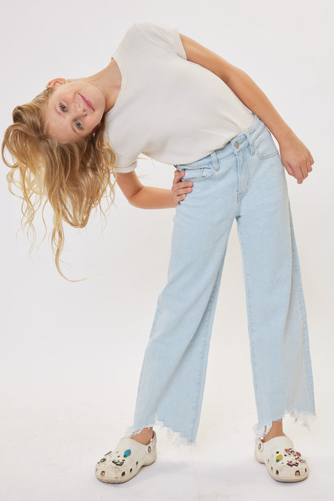 Zendaya High Rise Wide Leg Kid Jeans - Official Kancan USA